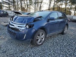 Salvage cars for sale at Windsor, NJ auction: 2012 Ford Edge SEL