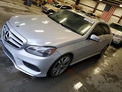 Buy Salvage Cars For Sale now at auction: 2016 Mercedes-Benz E 350