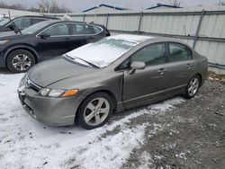 Salvage cars for sale from Copart Albany, NY: 2008 Honda Civic EX