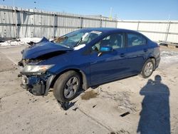 Honda salvage cars for sale: 2014 Honda Civic LX