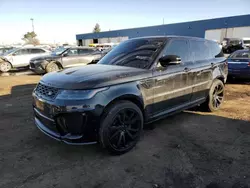 Salvage cars for sale at Woodhaven, MI auction: 2018 Land Rover Range Rover Sport SVR