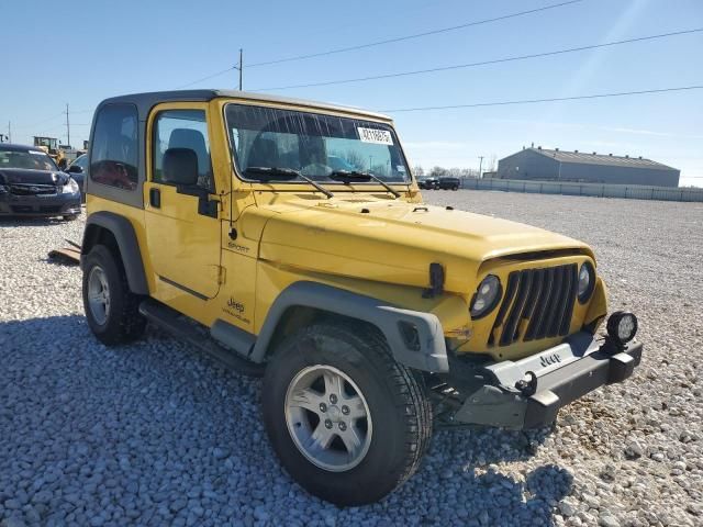 2004 Jeep Wrangler / TJ Sport