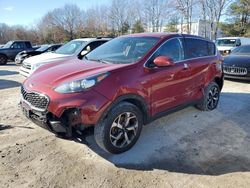 Salvage cars for sale at North Billerica, MA auction: 2020 KIA Sportage LX