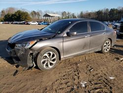 Salvage cars for sale at Charles City, VA auction: 2017 Honda Accord EXL