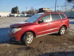 Salvage cars for sale at New Britain, CT auction: 2011 Hyundai Santa FE GLS