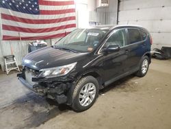 Salvage cars for sale at Lyman, ME auction: 2015 Honda CR-V EXL