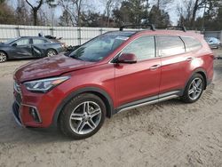 Hyundai Vehiculos salvage en venta: 2017 Hyundai Santa FE SE Ultimate