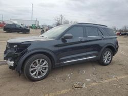 Salvage cars for sale at Woodhaven, MI auction: 2023 Ford Explorer XLT