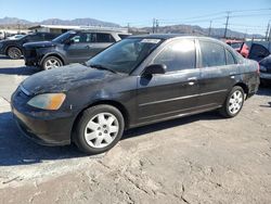 Salvage cars for sale from Copart Sun Valley, CA: 2002 Honda Civic EX