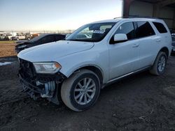 Salvage cars for sale at Houston, TX auction: 2014 Dodge Durango SXT