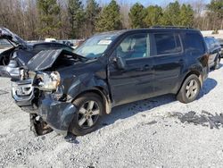 Salvage cars for sale at Gainesville, GA auction: 2009 Honda Pilot EX