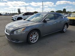 Nissan salvage cars for sale: 2014 Nissan Maxima S