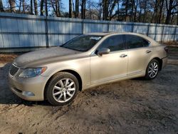 Salvage cars for sale at Austell, GA auction: 2009 Lexus LS 460