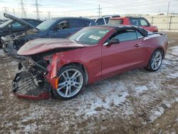 Salvage cars for sale at Elgin, IL auction: 2023 Chevrolet Camaro LT