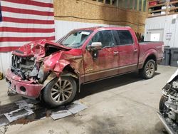 Ford f-150 salvage cars for sale: 2012 Ford F150 Supercrew