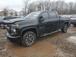 Salvage cars for sale at Chalfont, PA auction: 2022 Chevrolet Silverado K2500 Custom