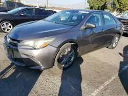 Salvage cars for sale from Copart Rancho Cucamonga, CA: 2015 Toyota Camry LE