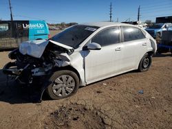 Salvage cars for sale at Colorado Springs, CO auction: 2018 KIA Rio LX