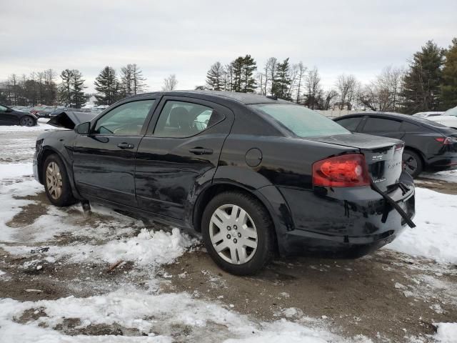 2012 Dodge Avenger SE