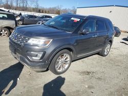 Carros salvage a la venta en subasta: 2017 Ford Explorer Limited