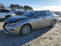 Salvage cars for sale at Loganville, GA auction: 2016 Lexus ES 350