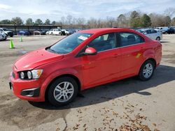 Salvage cars for sale at Florence, MS auction: 2015 Chevrolet Sonic LT