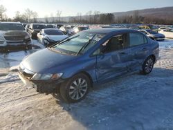 Salvage cars for sale at Grantville, PA auction: 2010 Honda Civic EX