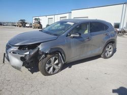 Salvage cars for sale at Kansas City, KS auction: 2017 Lexus NX 200T Base