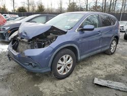 Salvage cars for sale at Waldorf, MD auction: 2014 Honda CR-V EX