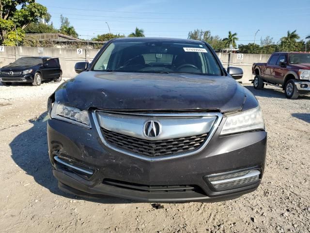 2016 Acura MDX Technology