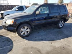 Salvage cars for sale from Copart Wilmington, CA: 2007 Toyota Highlander Hybrid