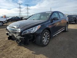 Salvage cars for sale at Elgin, IL auction: 2017 Hyundai Sonata Sport