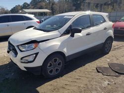 Carros salvage a la venta en subasta: 2020 Ford Ecosport S