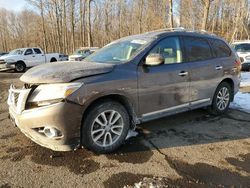 Salvage cars for sale from Copart East Granby, CT: 2015 Nissan Pathfinder S