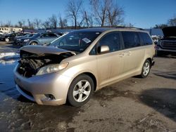 Salvage cars for sale from Copart Bridgeton, MO: 2013 Toyota Sienna LE