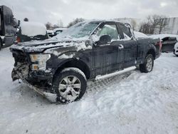 Salvage cars for sale at Central Square, NY auction: 2015 Ford F150 Super Cab