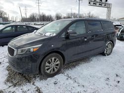 KIA Vehiculos salvage en venta: 2015 KIA Sedona LX