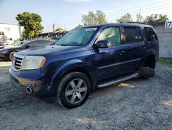 Salvage cars for sale from Copart Opa Locka, FL: 2013 Honda Pilot Touring