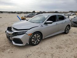 Salvage cars for sale at San Antonio, TX auction: 2017 Honda Civic LX