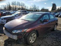 Honda Civic lx Vehiculos salvage en venta: 2014 Honda Civic LX