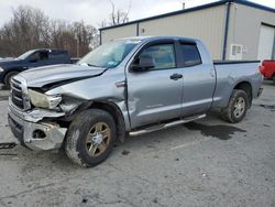 Salvage cars for sale from Copart Albany, NY: 2010 Toyota Tundra Double Cab SR5