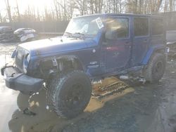 Salvage cars for sale at Waldorf, MD auction: 2010 Jeep Wrangler Unlimited Sahara