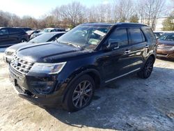 Salvage cars for sale from Copart North Billerica, MA: 2016 Ford Explorer Limited