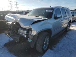 Salvage cars for sale at Elgin, IL auction: 2011 Chevrolet Suburban K1500 LTZ