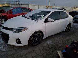 Salvage cars for sale at Dyer, IN auction: 2016 Toyota Corolla L