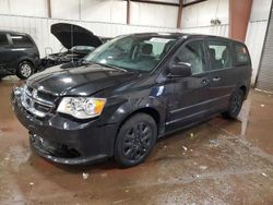 Salvage cars for sale at Lansing, MI auction: 2016 Dodge Grand Caravan SE