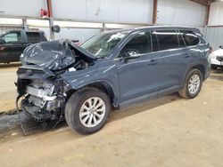 Toyota Grand High salvage cars for sale: 2024 Toyota Grand Highlander XLE