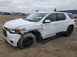 Vehiculos salvage en venta de Copart Woodhaven, MI: 2021 Chevrolet Traverse LT