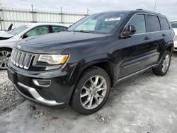 Salvage Cars with No Bids Yet For Sale at auction: 2015 Jeep Grand Cherokee Summit