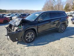 Toyota Highlander salvage cars for sale: 2019 Toyota Highlander SE